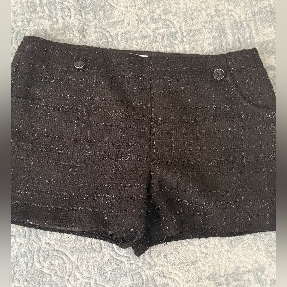 Jennifer Lopez Black High Waist Women's Shorts